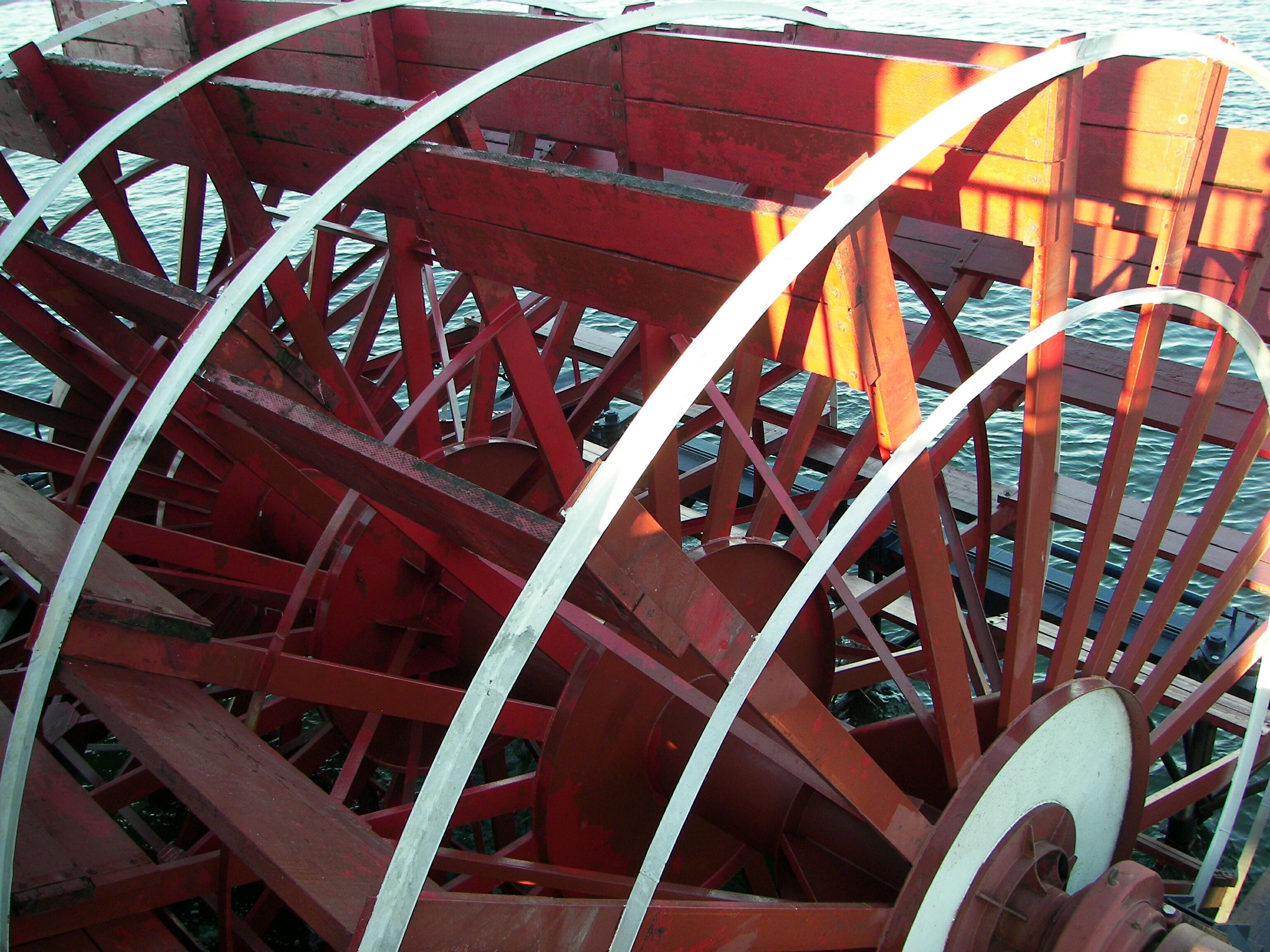 Queen of the West paddle wheel